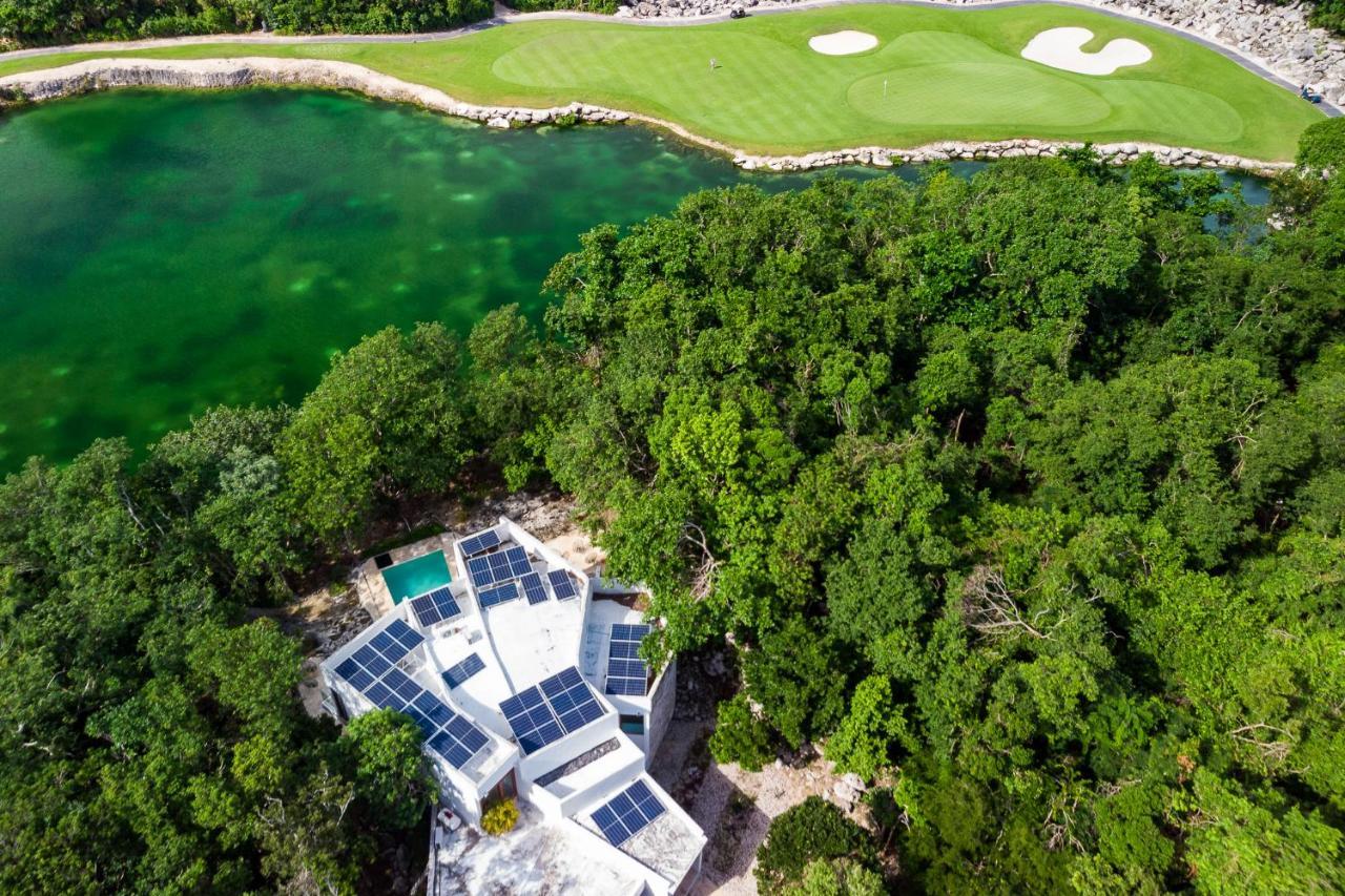 Tulum Country Club Private Villa With Pool 18 People Exterior foto